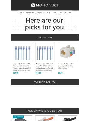 Monoprice - Don’t Miss These Personalized Picks