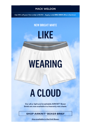 Mack Weldon - Welcome to underwear heaven.
