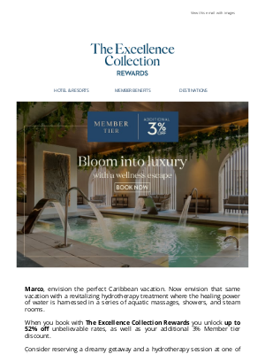 Excellence Resorts - Refresh your soul in paradise, Marco