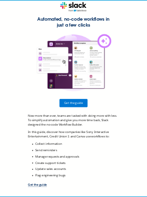 Salesforce - 22 ways to automate your most tedious tasks, all in Slack