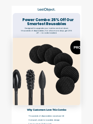 LastObject - 💥 Power Combo: 25% Off LastRound and+ Trio Pro Bundle!