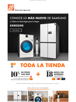 Home Depot Mexico - ✨¡Lo último de Samsung ya está aquí!