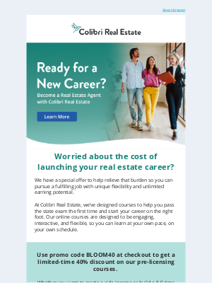 Colibri Real Estate School - luis, Save 40% on Real Estate Courses from Colibri
