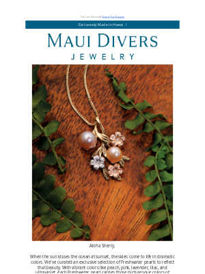 Maui Divers Jewelry - Reflect Hawaiʻi's Colorful Sunsets