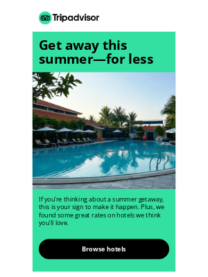 TripAdvisor - Find budget-friendly summer stays