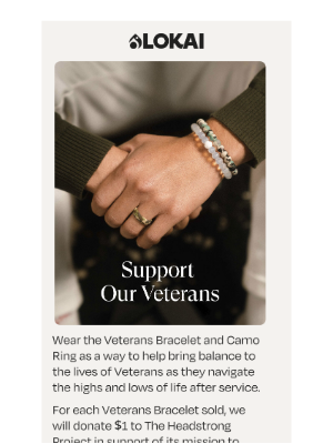 Lokai - Honor Veterans Today and Every Day
