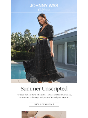 Johnny Was - Step into the Latest Summer Statements