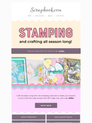 Scrapbook - 🥳 Surprise! Here's a 12% OFF Coupon Code (Today Only!)