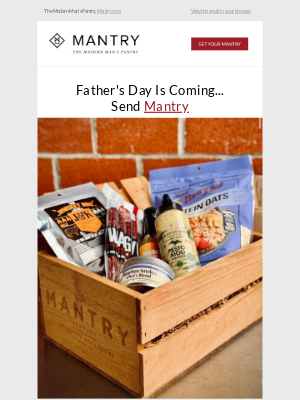 Mantry - The #1 Father's Day Gift