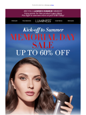 Luminess Cosmetics - Can't Miss Deal: Only $99 for Airbrush