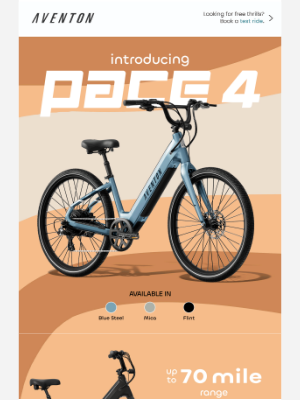 Aventon Bikes - Effortless motion starts here: Meet PACE 4🤍
