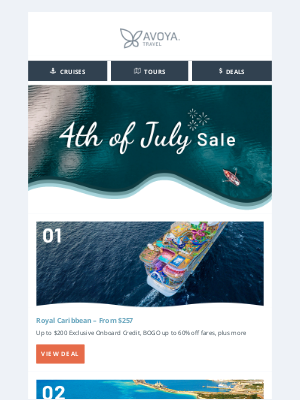 Windstar Cruises - 🎆 Don't Miss the Final Days of Our 4th of July Sale!