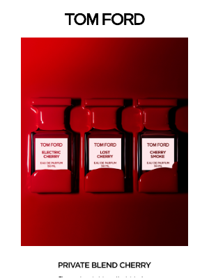 TOM FORD - PRIVATE BLEND CHERRY COLLECTION