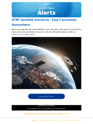 AT&T - AT&T Satellite Solutions - Stay Connected, Everywhere