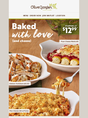 Olive Garden - Oven Baked deliciousness