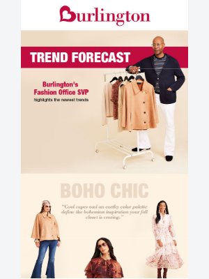 Burlington - FALL into BOHO trends