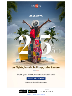 MakeMyTrip (India) - Your Offer Expires Tomorrow!