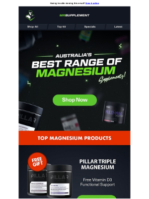 Mr supplement (Australia) - Shop Australia's best range of magnesium supplements!