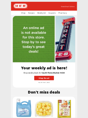 H-E-B - Your weekly ad is here!