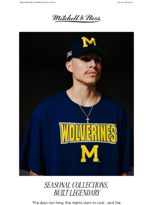 Mitchell & Ness Nostalgia Co - End-of-Summer Staples