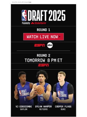 With the first Pick in the 2025 NBA Draft...