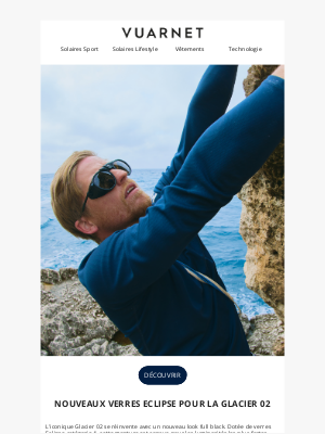 Vuarnet - New in : La Glacier 02 avec nos verres Eclipse