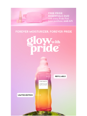 Glow Recipe - Pink Juice but make it *Pride*