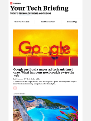 Flipboard - Your Friday tech briefing
