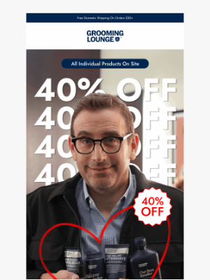 Grooming Lounge - COME BACK FOR 40% OFF!!