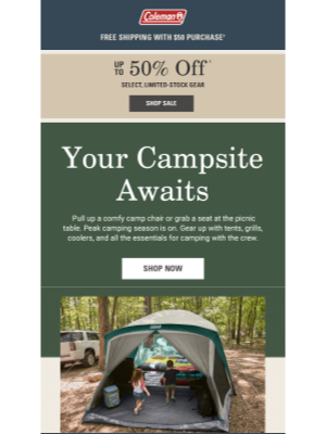 Coleman Company - Gather ‘round the campfire with us