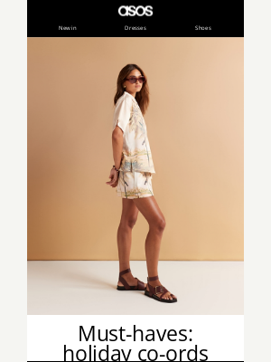 ASOS  - Must-haves: holiday co-ords