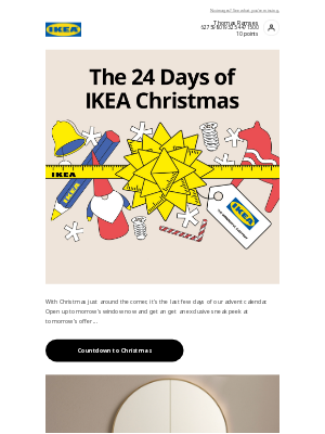 IKEA (United Kingdom) - 24 days of festive savings