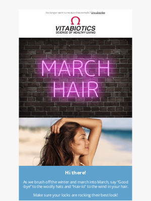Vitabiotics - A brand new month...