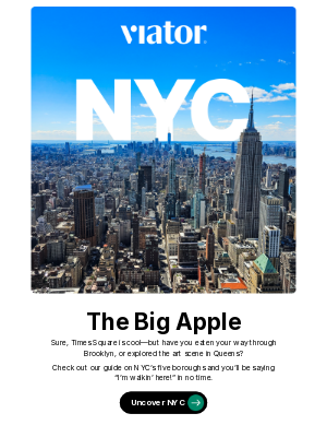Viator - Your next adventure starts here: Experience New York City like a local