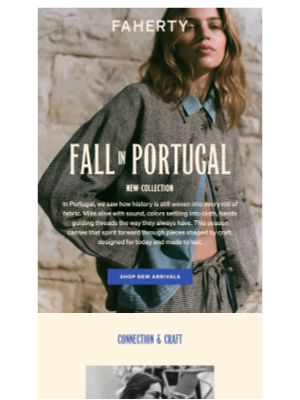 Faherty Brand - Portugal: Where the Journey Begins