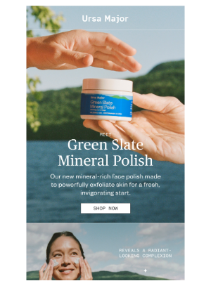 Ursa Major of VT - NEW! An exfoliating essential…