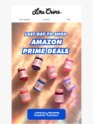 Lime Crime - Prime Day Deals Will Disappear Soon!