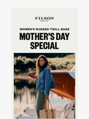 Filson - 30% Off Women’s Rugged Twill Bags