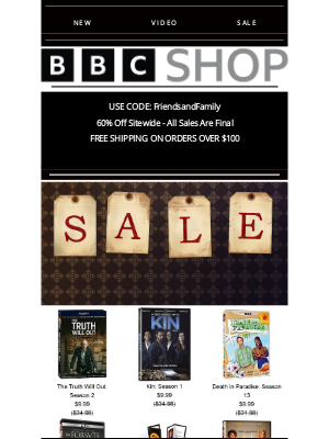 BBC - Sitewide SALE 60% OFF* Shop all your favorites with new favorites coming soon!