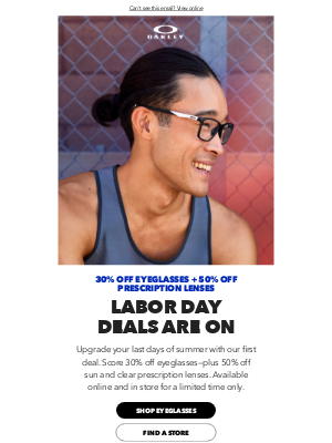 The First Labor Day Deal Is ON