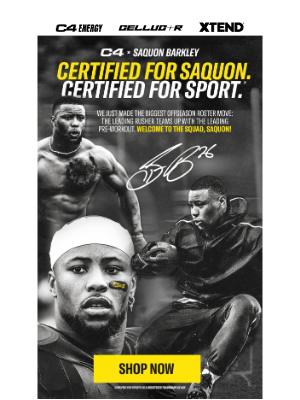 Cellucor - Introducing C4 x Saquon Barkley 🏈💥