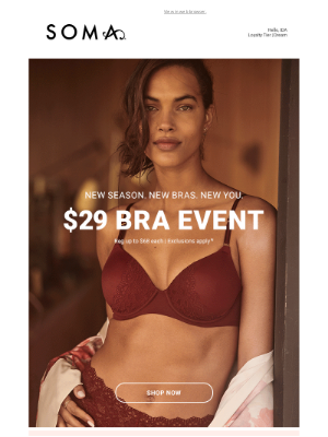 Soma Intimates - If You've Been Waiting for A Bra Sale...