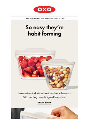OXO - Why switch to silicone bags?