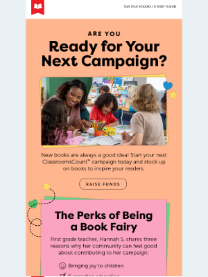 Scholastic - Katherine, Raise Funds & Inspire Readers
