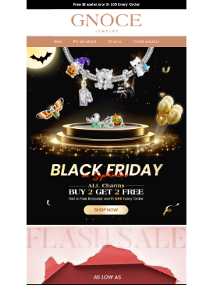 Gnoce - BUY 2 GET 2 FREE All Charms🔥Don't Miss Out!