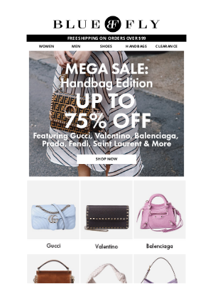 Bluefly - LUXE Handbag Blowout Sale! Up to 75% Off