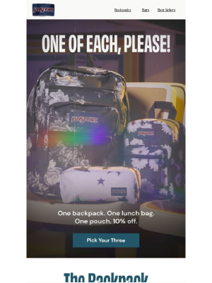 JanSport - Your backpack’s plus-ones have arrived