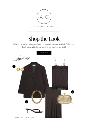 Accessory Concierge - How We're Styling Outfits for Fall…🍂