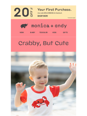 dormify - Too cute to stay crabby for long 🦀❤️
