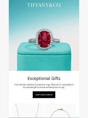 Tiffany & Co. - Birthday Gems: Rubies for July